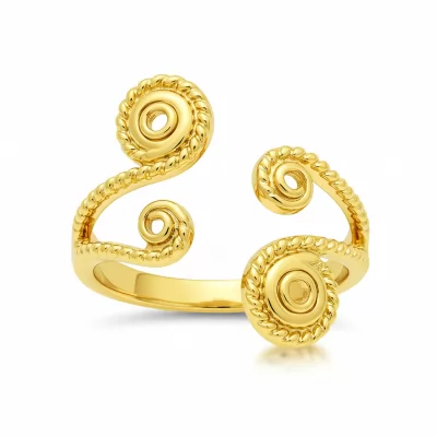 Female Casting Gold Ring