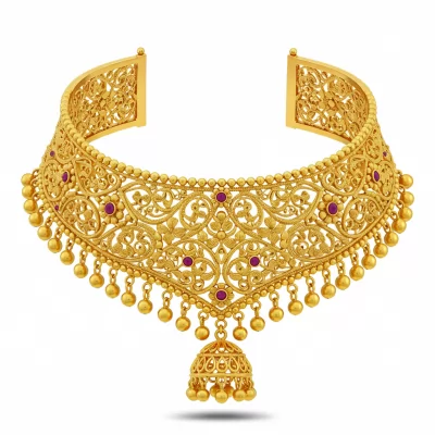 Gold Choker Necklace