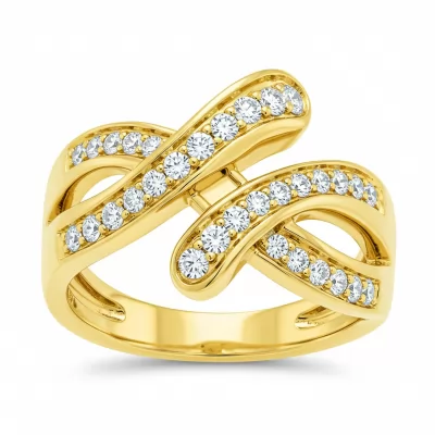 Gold Ring For Girl Engagement