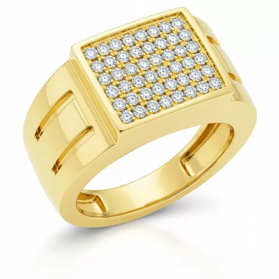 Gold Mens Rings Design