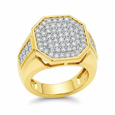 Gold Stone Rings For Men