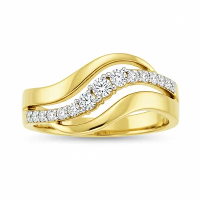 Marriage Gold Ring Design For Girls
