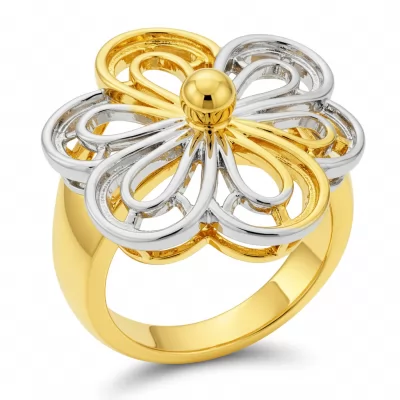 Plain Gold Ring Design For Female