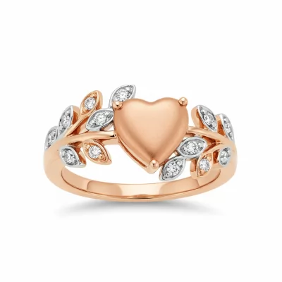 Rose Gold Love Ring