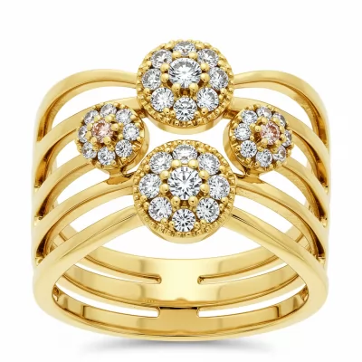 Spiral Ring Gold